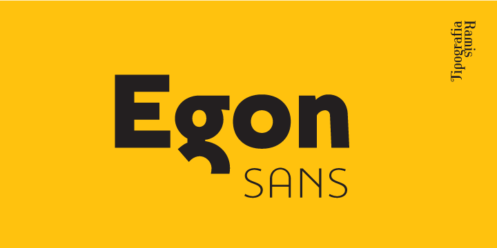 フォント Egon Sans